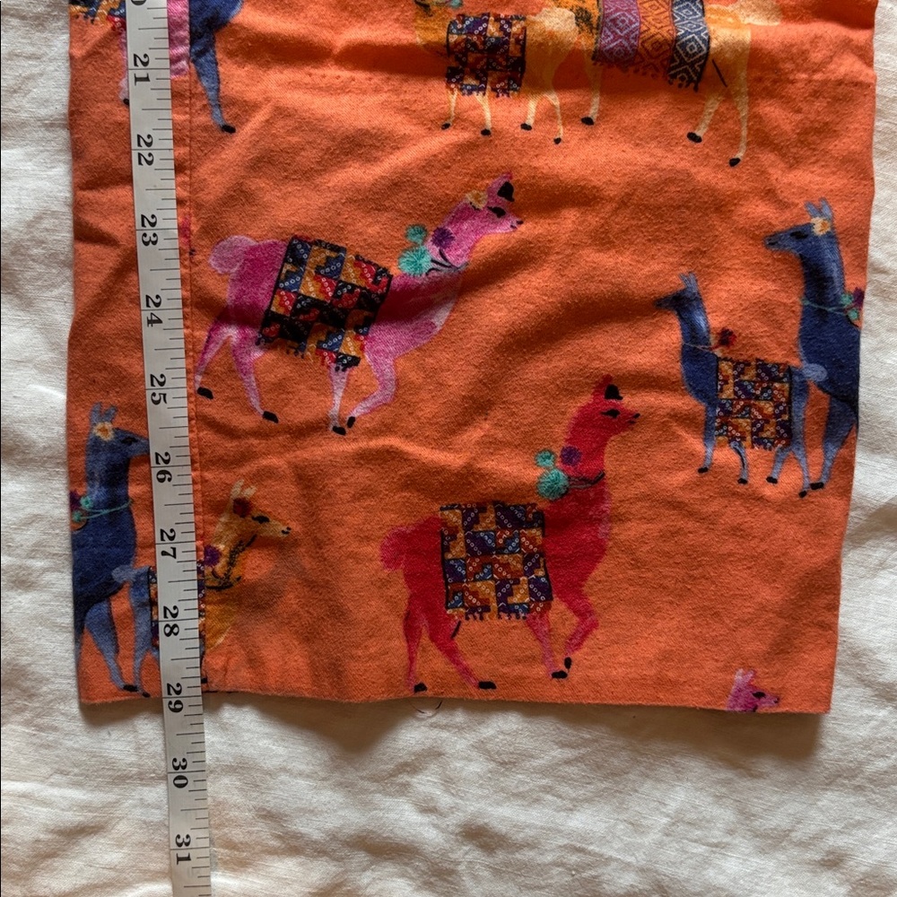 Anthropologie Patchwork Llama Loungers, L - Picture 5 of 6